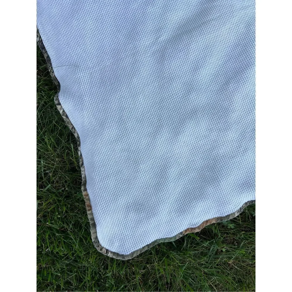 Vintage 90s Camp Deer Daddy’s Little Baby Newborn Blanket Jordan Lee